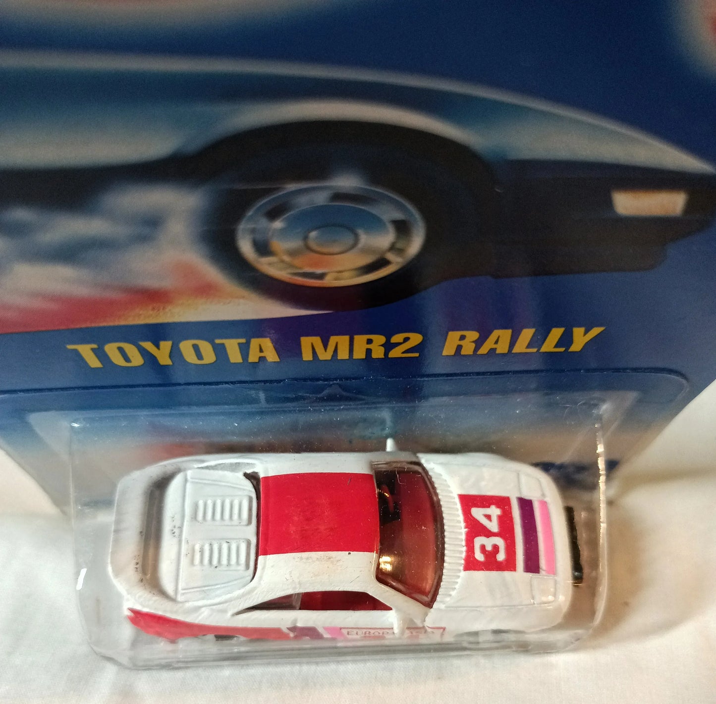 Hot Wheels Collector #233 Toyota MR2 Rally Sports Car 1996 sp3 - TulipStuff