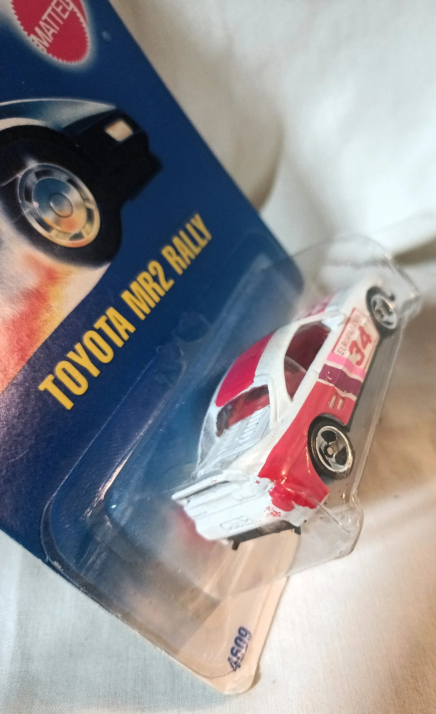 Hot Wheels Collector #233 Toyota MR2 Rally Sports Car 1996 sp3 - TulipStuff
