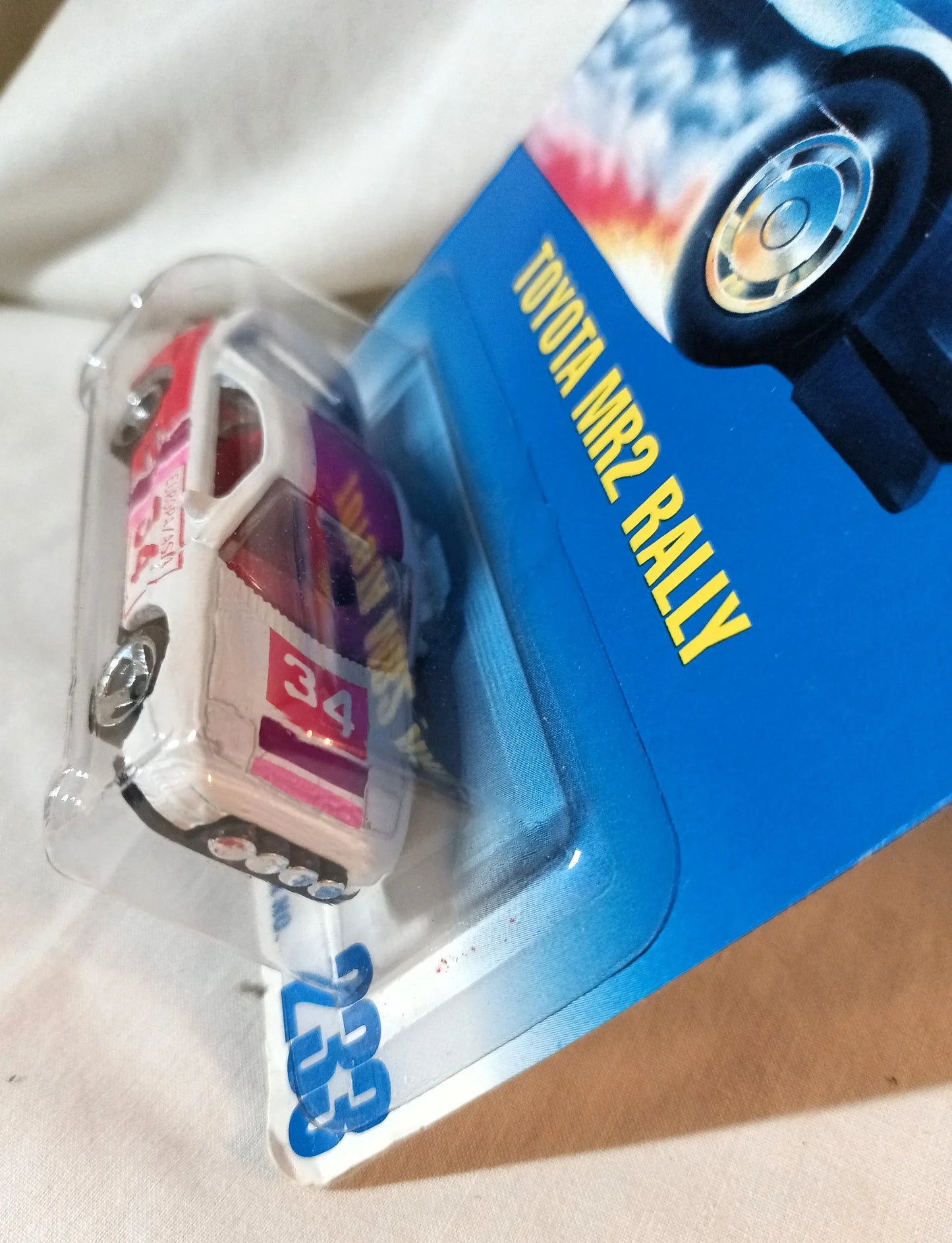 Hot Wheels Collector #233 Toyota MR2 Rally Sports Car 1996 sp3 - TulipStuff
