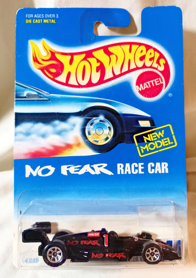 Hot Wheels Collector #244 No Fear Race Car Indy Racer sp7 1996 - TulipStuff