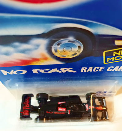 Hot Wheels Collector #244 No Fear Race Car Indy Racer sp7 1996 - TulipStuff