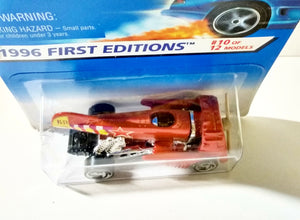 Hot Wheels 1996 First Editions Dogfighter Airplane Car Collector #375 - TulipStuff
