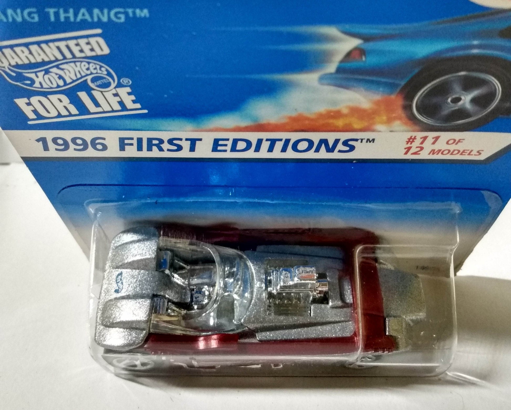 Hot Wheels 1996 First Editions Twang Thang Guitar Car Collector #376 - TulipStuff