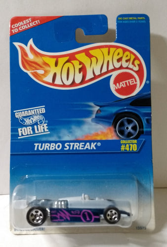 Hot Wheels Collector #470 Turbo Streak Indy Race Car 1995 - TulipStuff