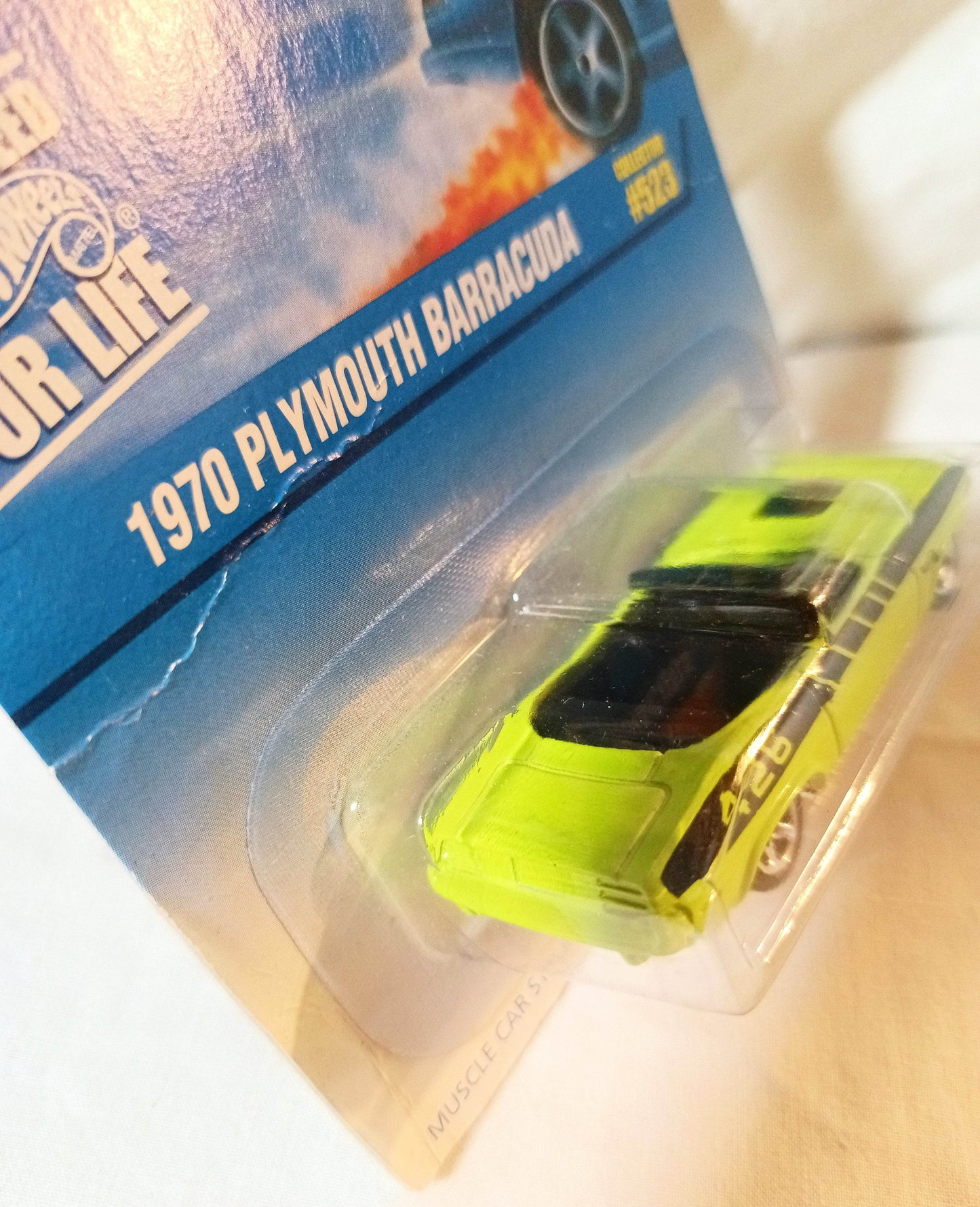 Hot Wheels Collector #523 Plymouth Barracuda 1997 - TulipStuff