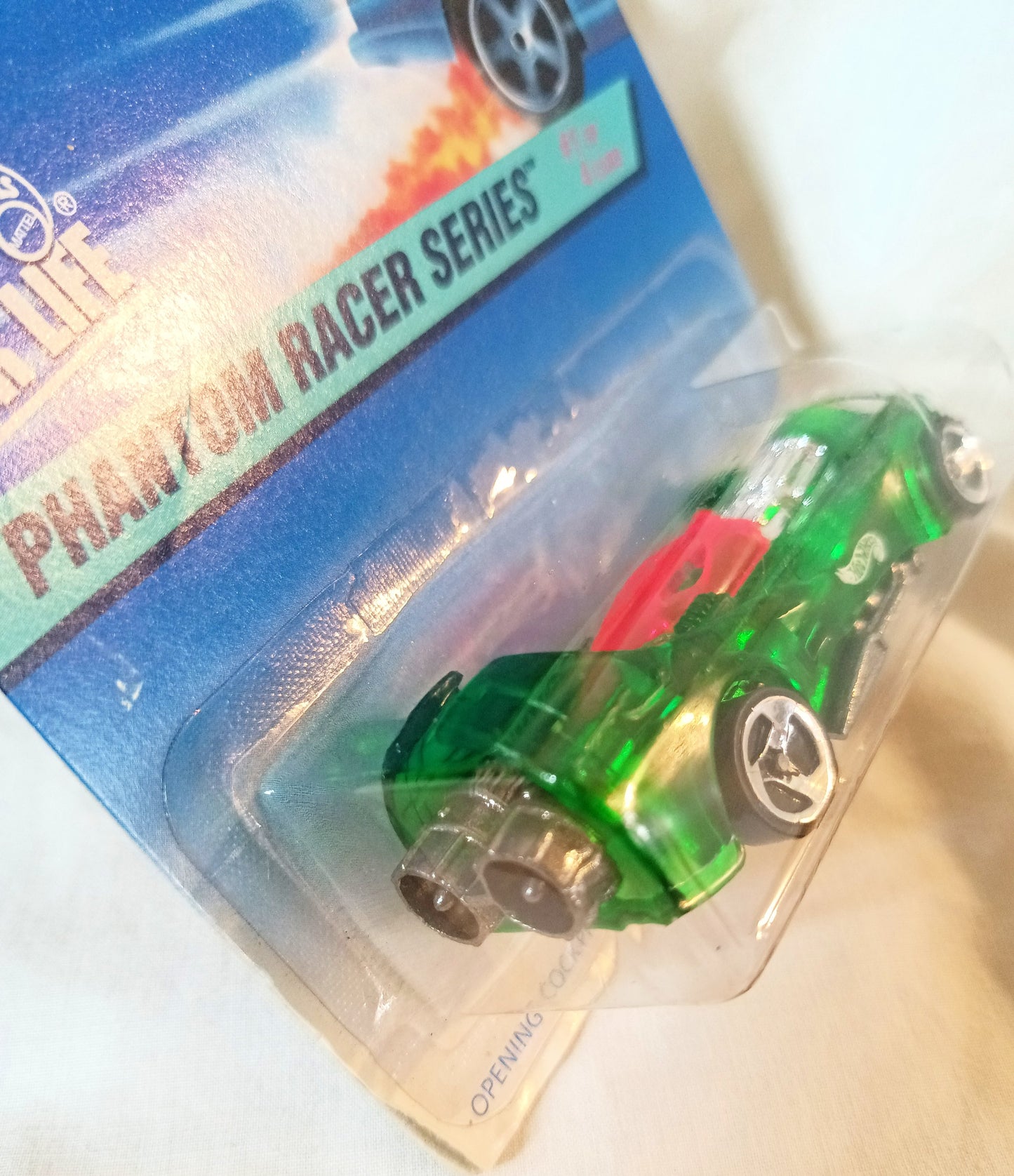 Hot Wheels Phantom Racer Power Rocket Collector #529 1997 - TulipStuff