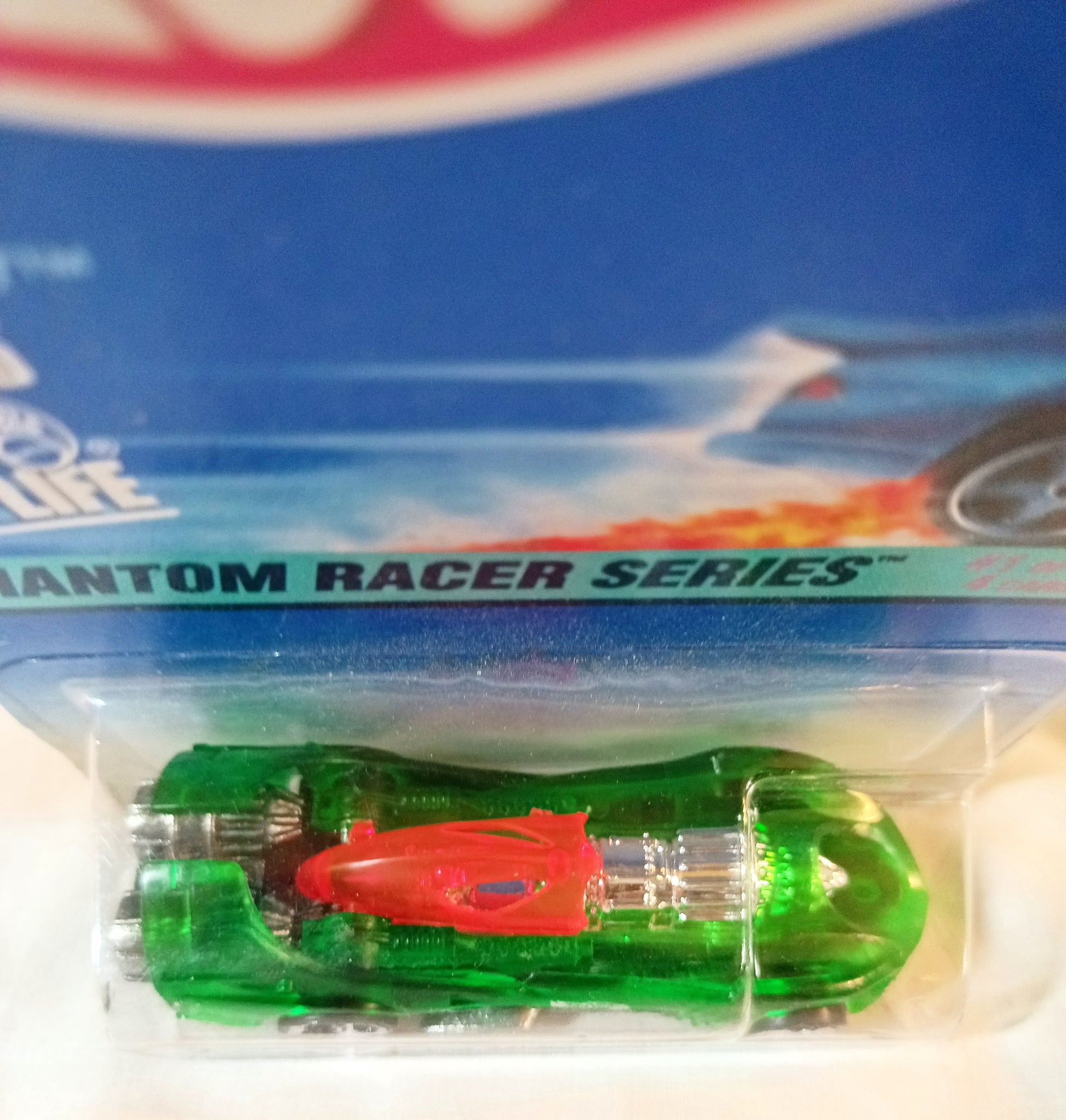 Hot Wheels Phantom Racer Power Rocket Collector #529 1997 - TulipStuff