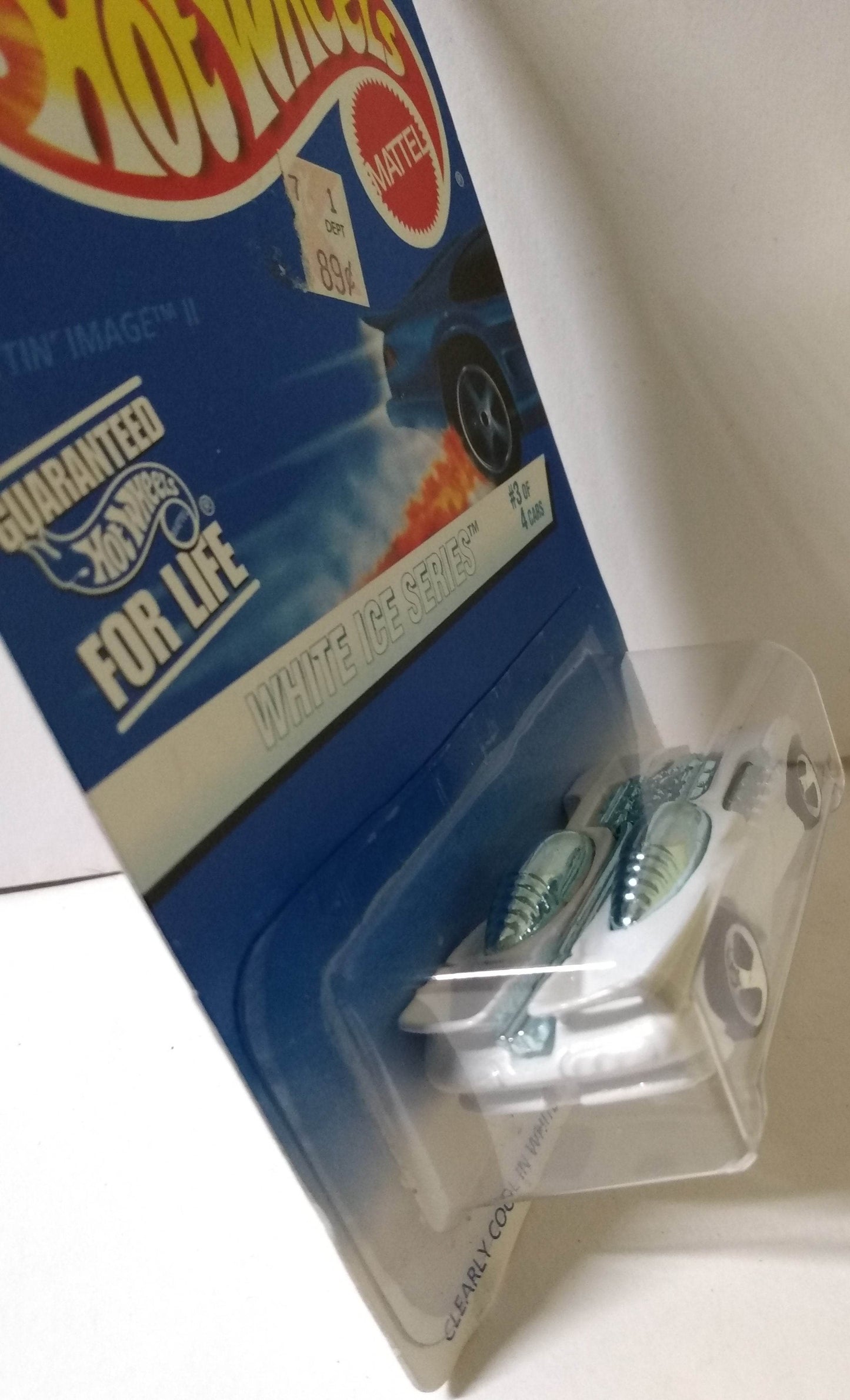 Hot Wheels Collector #563 White Ice Series Splittin Image II 1996 - TulipStuff