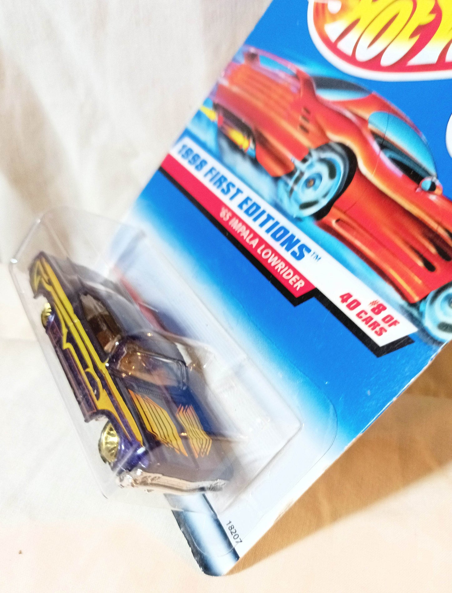 Hot Wheels 1998 First Editions '65 Impala Lowrider Collector #635 - TulipStuff