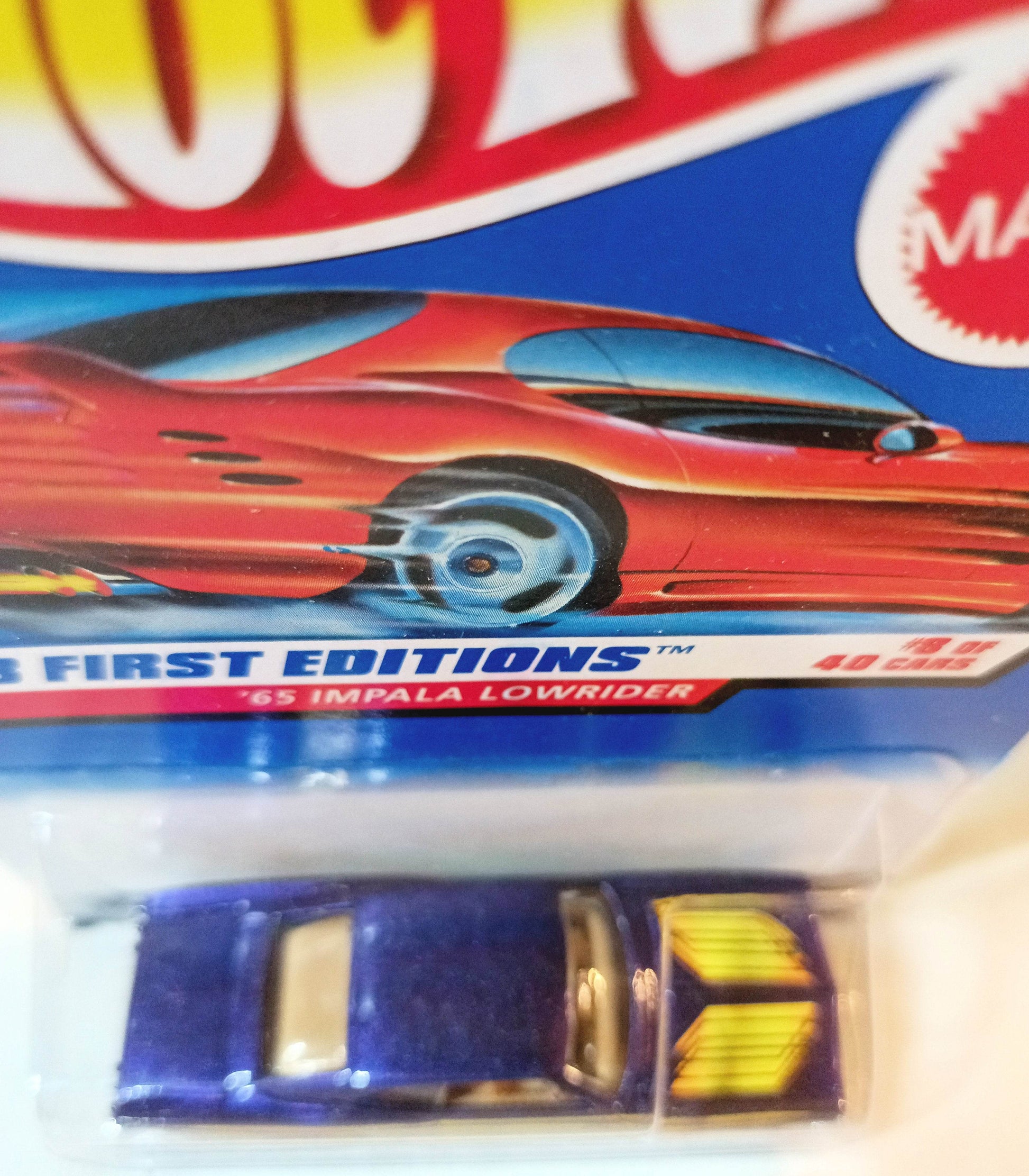 Hot Wheels 1998 First Editions '65 Impala Lowrider Collector #635 - TulipStuff