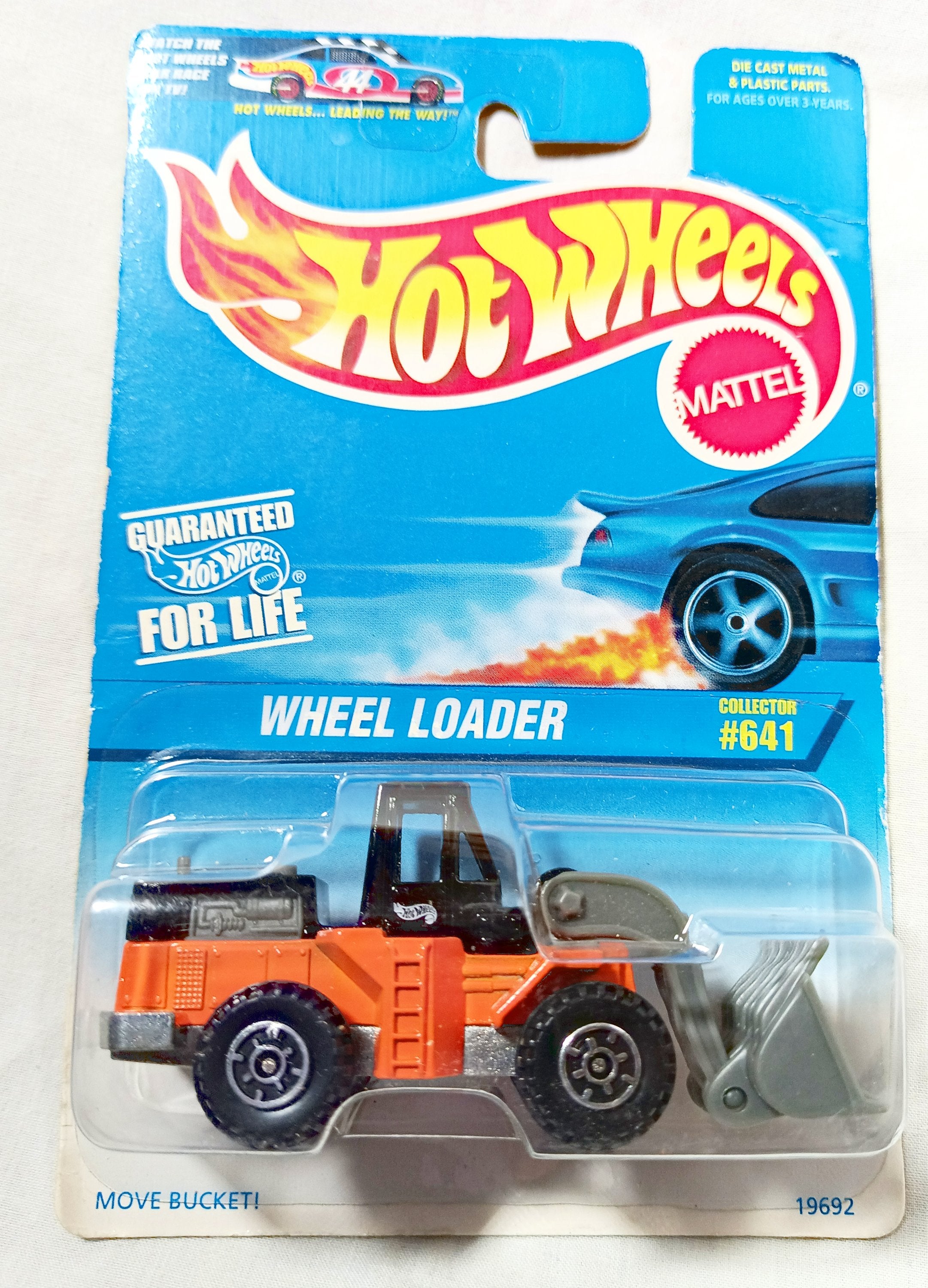 Hot Wheels Collector #641 CAT Wheel Loader Caterpillar 988B 1998