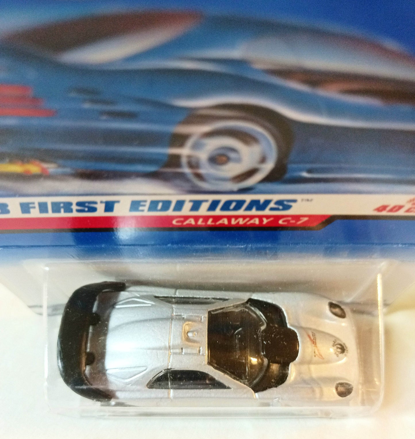 Hot Wheels 1998 First Editions Callaway C-7 Collector #677 Race Car - TulipStuff