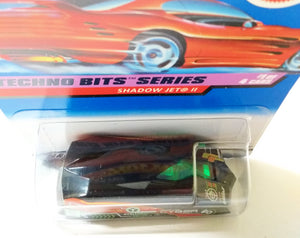 Hot Wheels Techno Bits Series Shadow Jet II Collector #689 1997 - TulipStuff