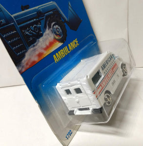 Hot Wheels Collector #71 American Ambulance Service White 1996 - TulipStuff