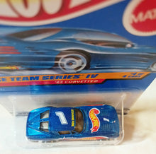 Load image into Gallery viewer, Hot Wheels Race Team IV &#39;63 Split Window Corvette Collector #728 - TulipStuff
