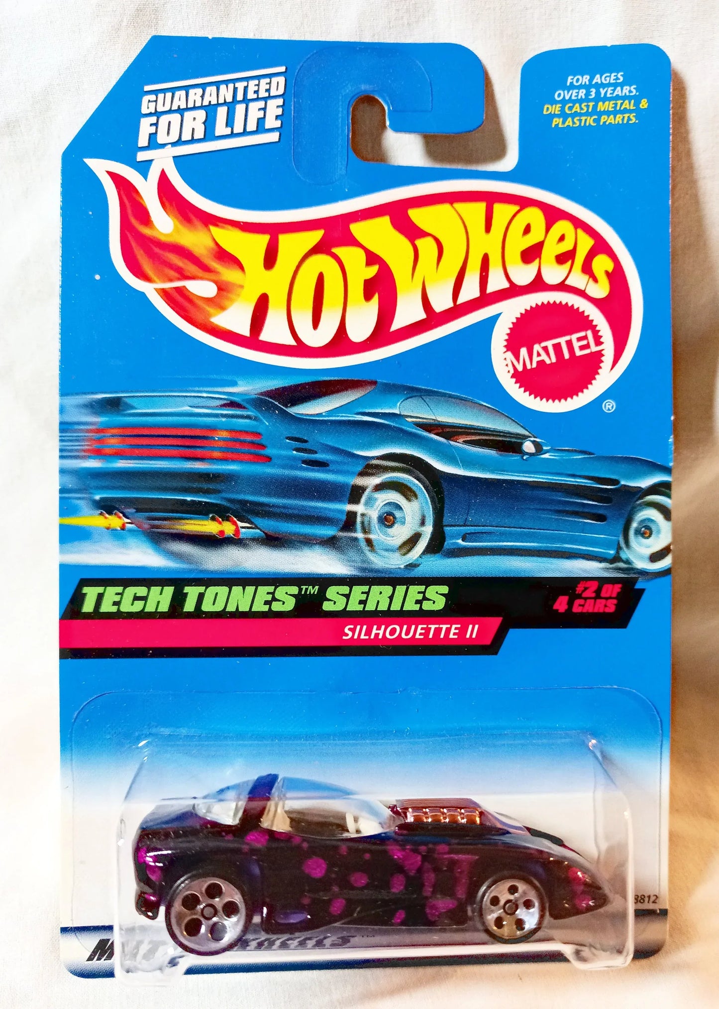 Hot Wheels Collector #746 Tech Tone Series Silhouette II 1998 - TulipStuff