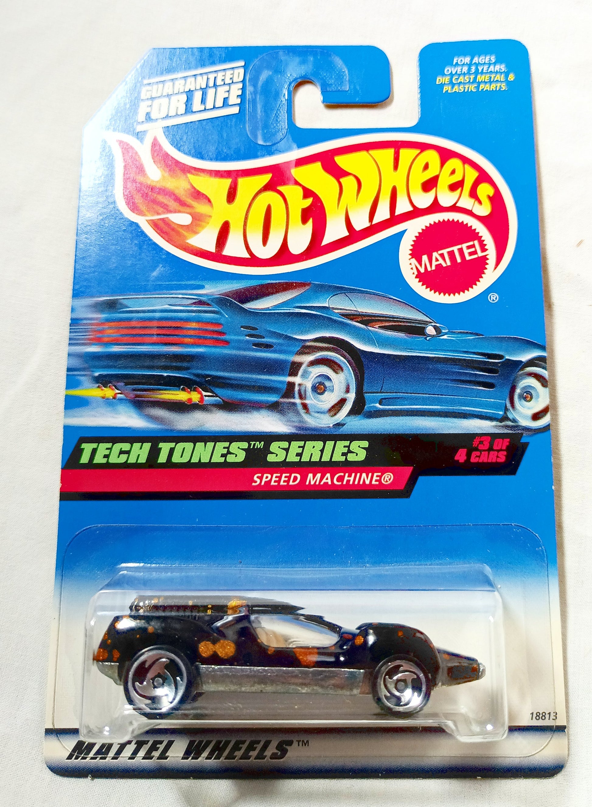 Hot Wheels Collector #747 Speed Machine Tech Tones Series 1998 - TulipStuff