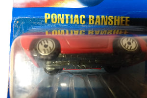 Hot Wheels Collector #75 Pontiac Banshee Diecast Metal Concept Car 1991 - TulipStuff