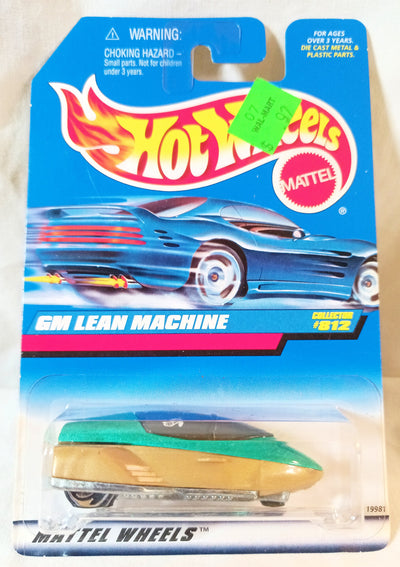 Hot Wheels Collector #812 GM Lean Machine 1998 - TulipStuff