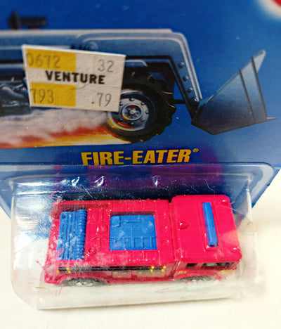 Hot Wheels Collector #82 Fire-Eater Fire Truck 1991 bw - TulipStuff