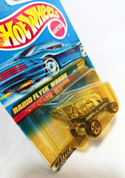 Hot Wheels Collector #837 Radio Flyer Wagon Blue 1998 - TulipStuff