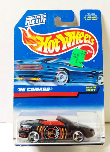 Hot Wheels Collector #811 '95 Chevrolet Camaro Convertible India - TulipStuff