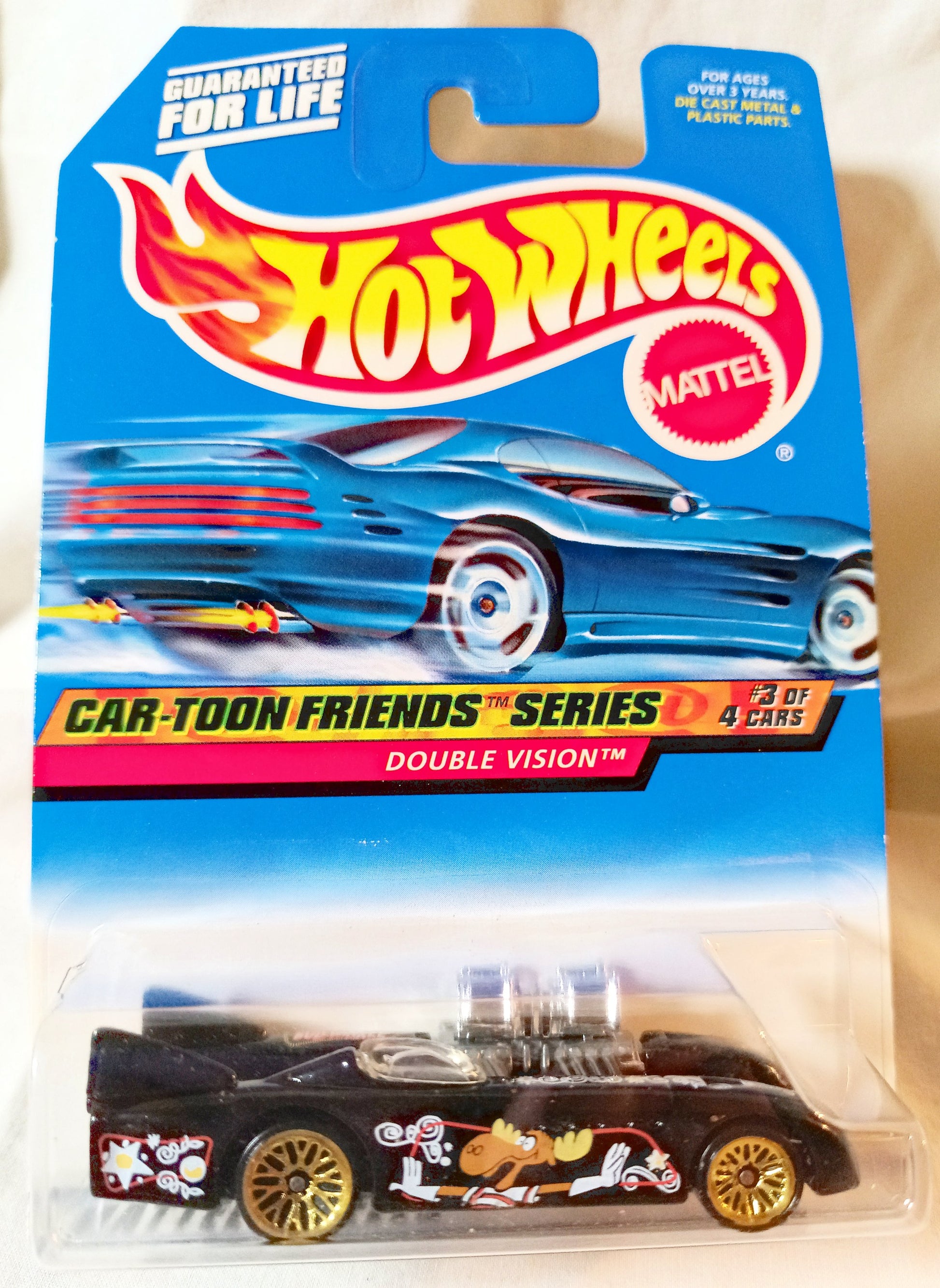 Hot Wheels Car-Toon Friends Series Double Vision Collector #987 1999 - TulipStuff
