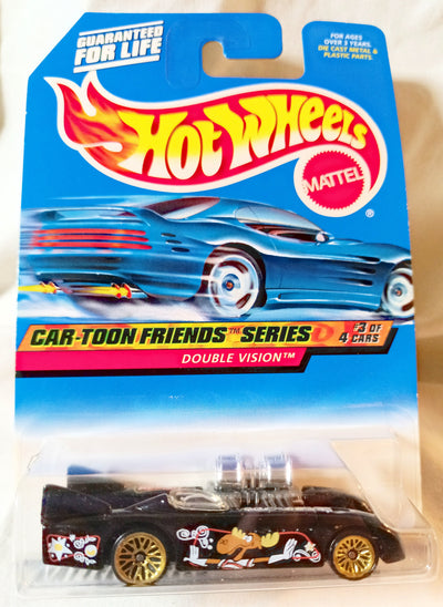 Hot Wheels Car-Toon Friends Series Double Vision Collector #987 1999 - TulipStuff