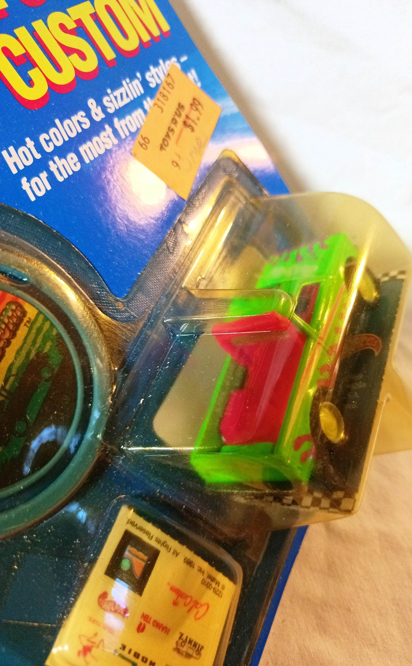 Hot Wheels California Custom Beach Patrol Pickup Truck 1990 - TulipStuff