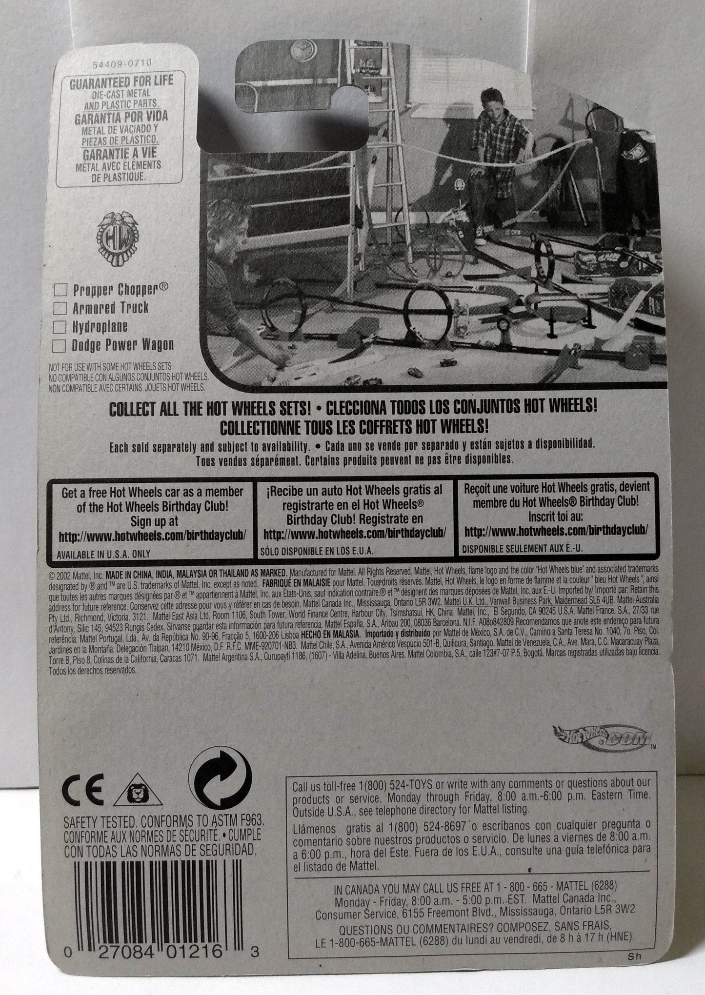 Hot Wheels Fed Fleet Series 2002 Collector #113 Hydroplane - TulipStuff