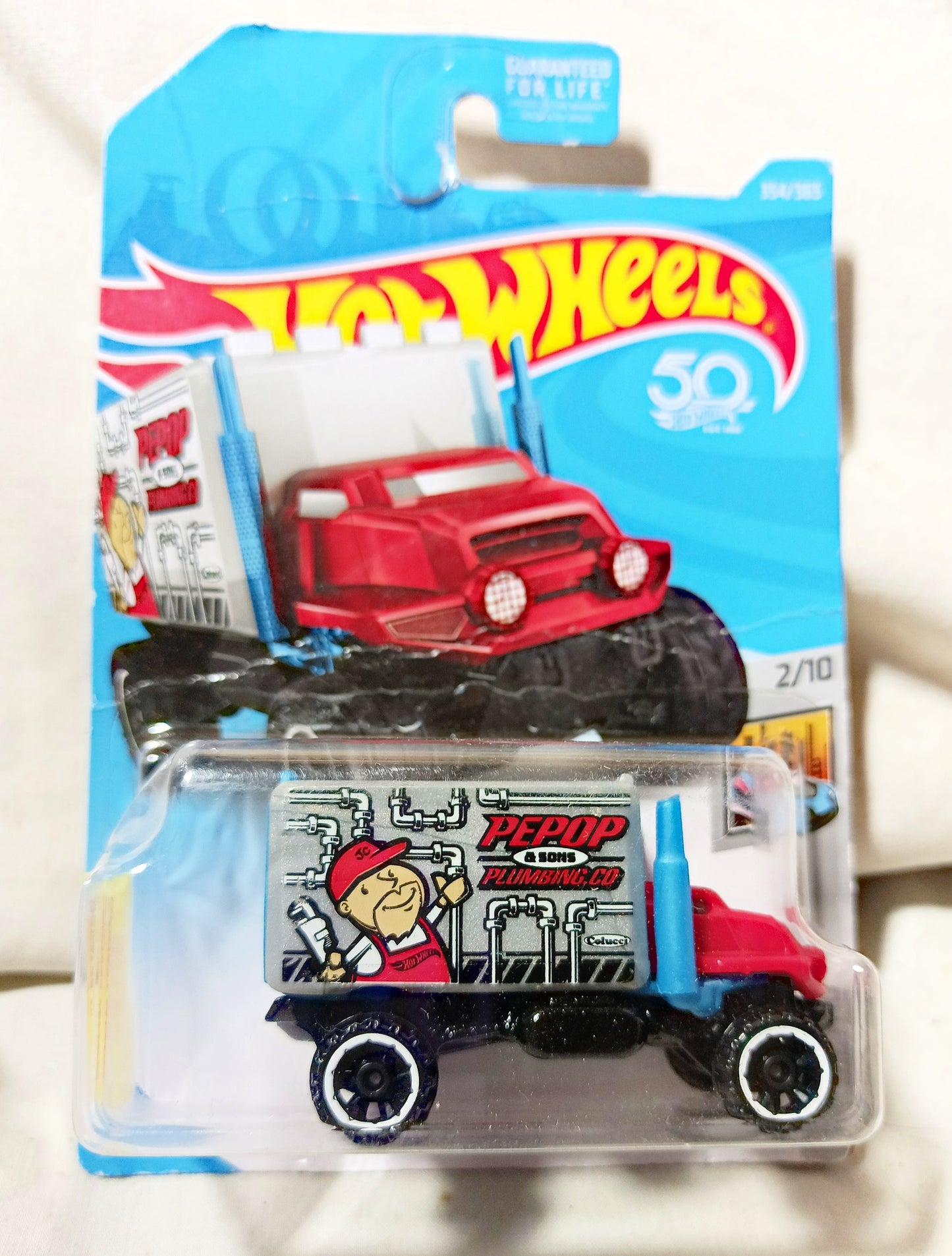 Hot Wheels 2018 HW Metro Series Baja Hauler Truck Pepup Plumbing - TulipStuff