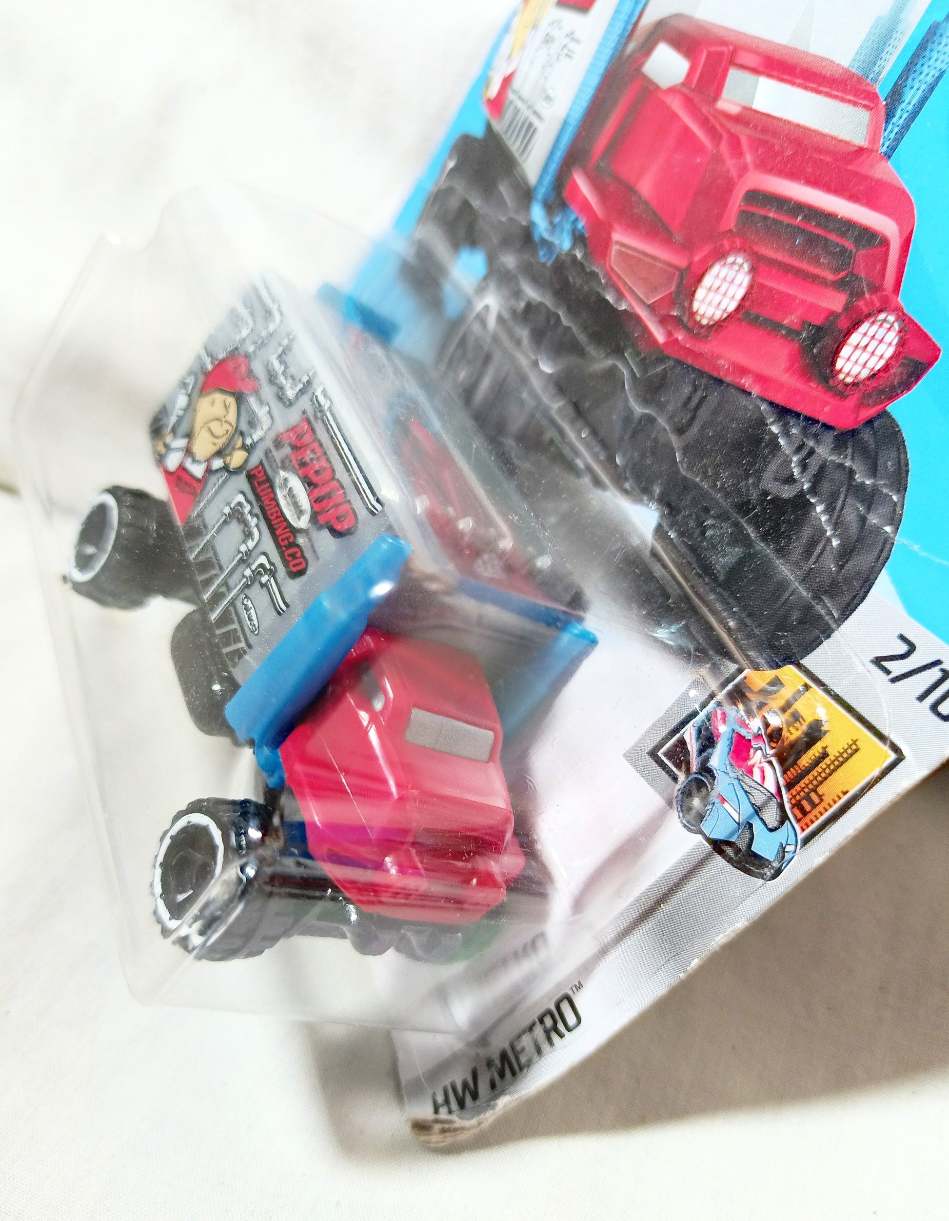 Hot Wheels 2018 HW Metro Series Baja Hauler Truck Pepup Plumbing - TulipStuff