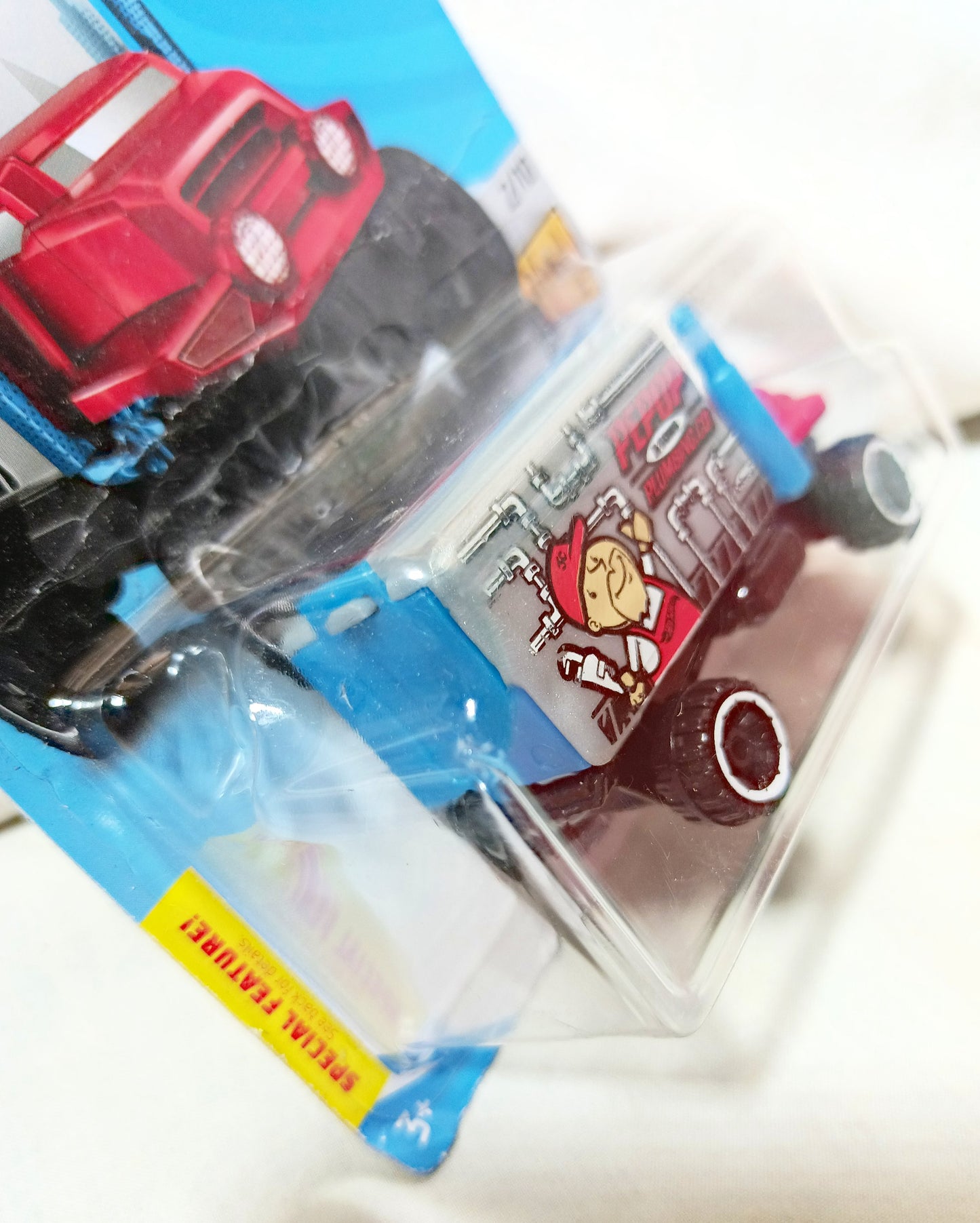 Hot Wheels 2018 HW Metro Series Baja Hauler Truck Pepup Plumbing - TulipStuff