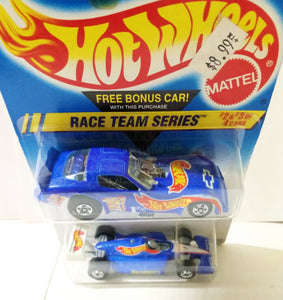 Hot Wheels Race Team Series 2-Pack #3 Side-Splitter #2 Hot Wheels 500 1995 - TulipStuff