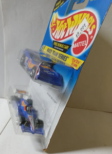 Hot Wheels Race Team Series 2-Pack #3 Side-Splitter #2 Hot Wheels 500 1995 - TulipStuff