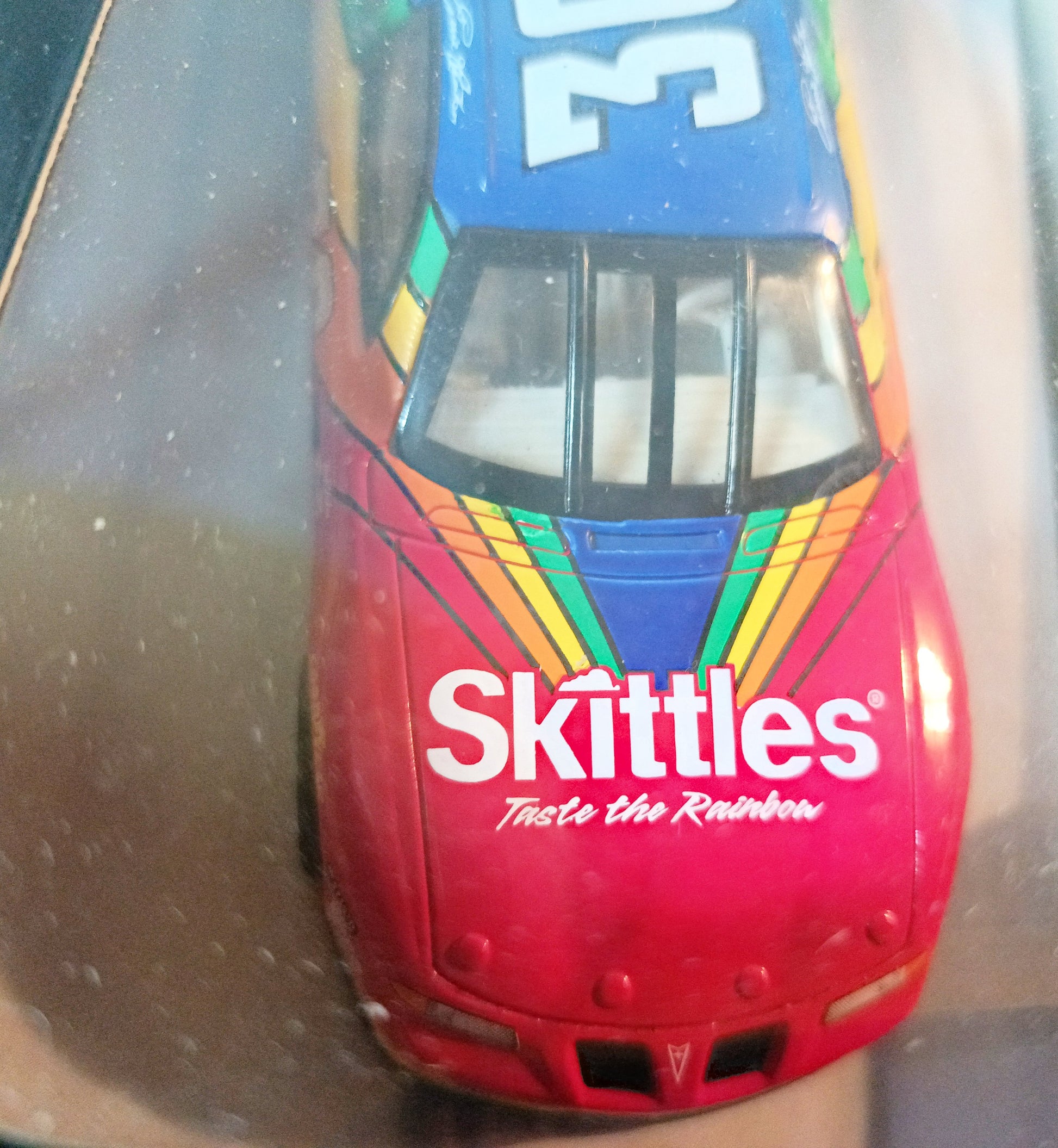 Hot Wheels Pro Racing 1998 Ernie Irvan 36 Skittles Pontiac NASCAR 1:43 - TulipStuff