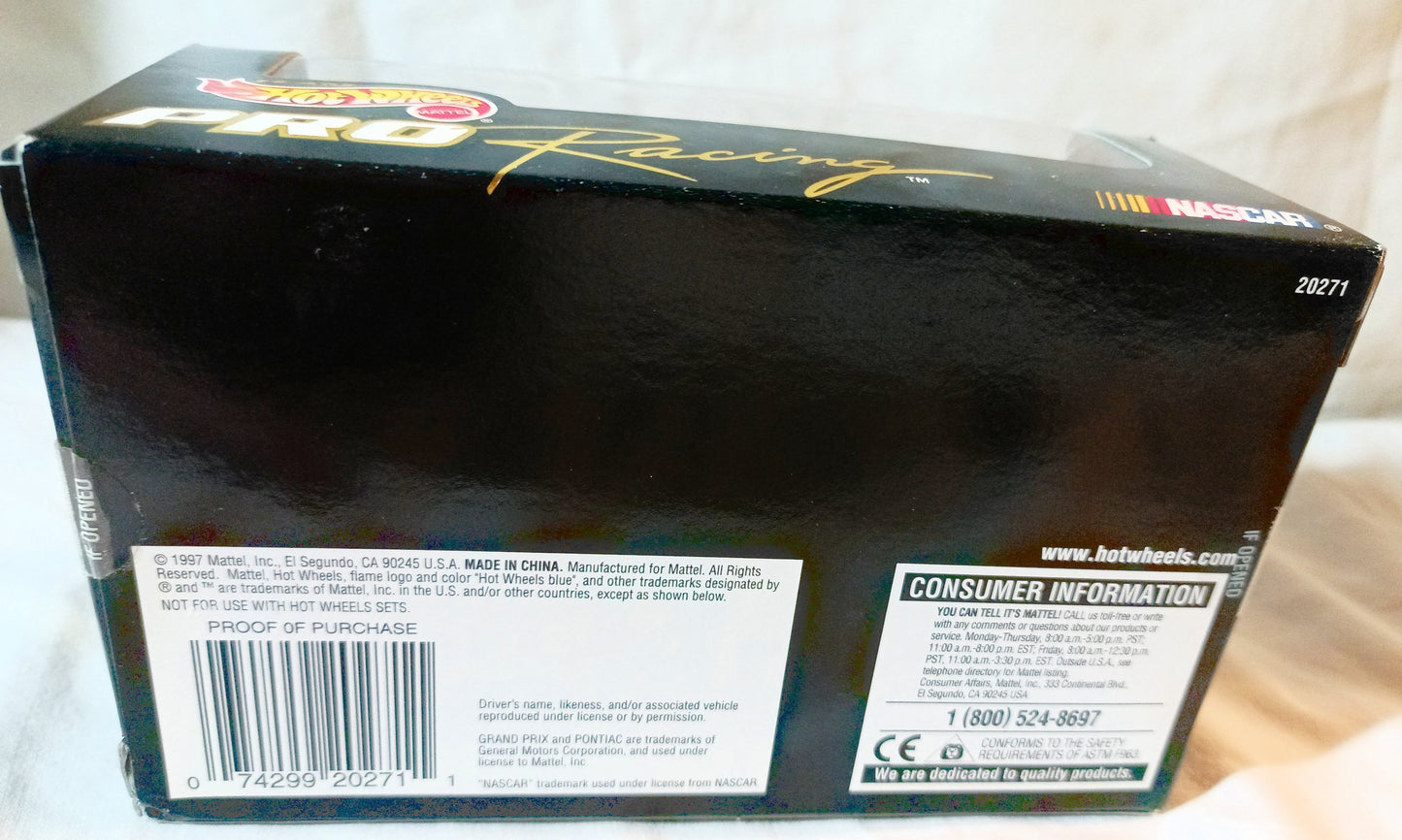 Hot Wheels Pro Racing 1998 Ernie Irvan 36 Skittles Pontiac NASCAR 1:43 - TulipStuff