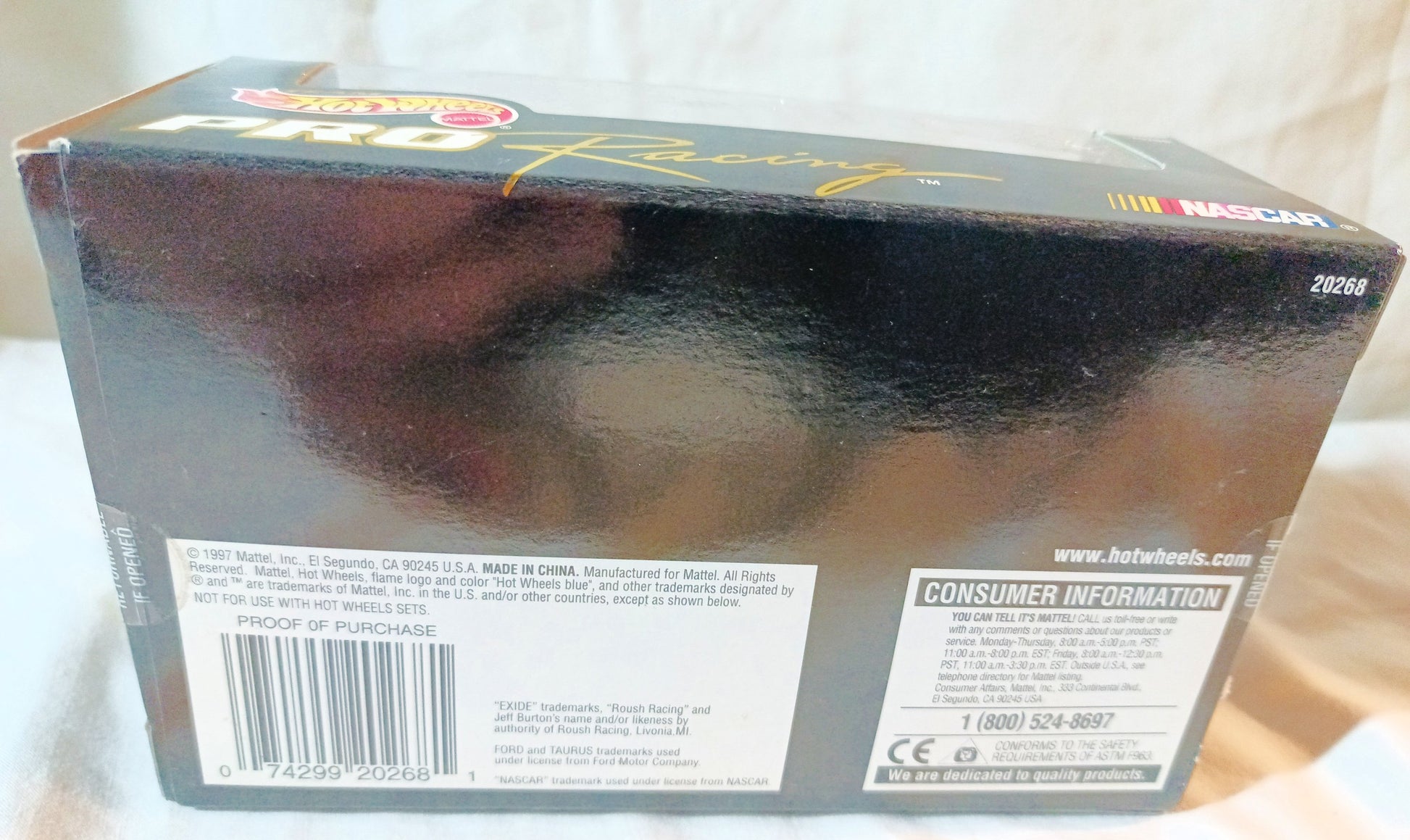 Hot Wheels Pro Racing 1998 Jeff Burton #99 Exide Ford Taurus 1:43 - TulipStuff