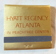 Load image into Gallery viewer, Hyatt Regency Atlanta In Peachtree Center Vintage Matchbook 1979 - TulipStuff
