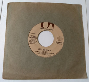Ike And Tina Turner Sexy Ida Funk 7" Vinyl United Artists 1974 - TulipStuff