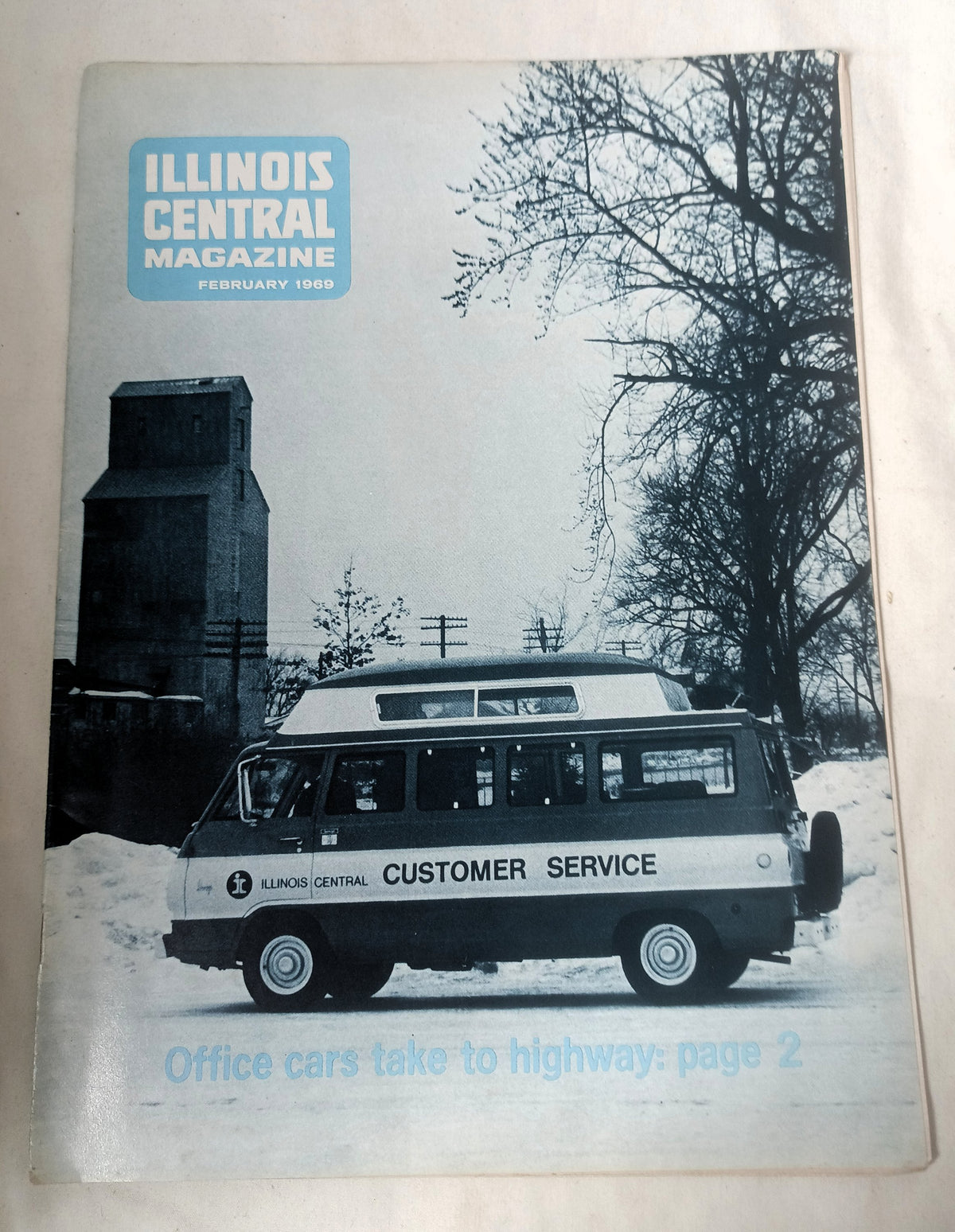 Illinois Central Magazine February 1969 IC Railroad Employees News Monthly - TulipStuff