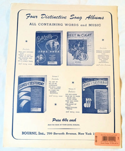 I'm Gonna Love That Guy Like He's Never Been Loved Before 1945 Sheet Music - TulipStuff