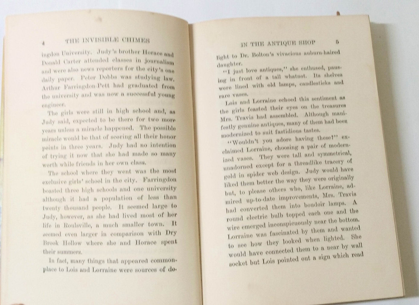 The Invisible Chimes Judy Bolton Mystery Margaret Sutton 1965 Printing - TulipStuff