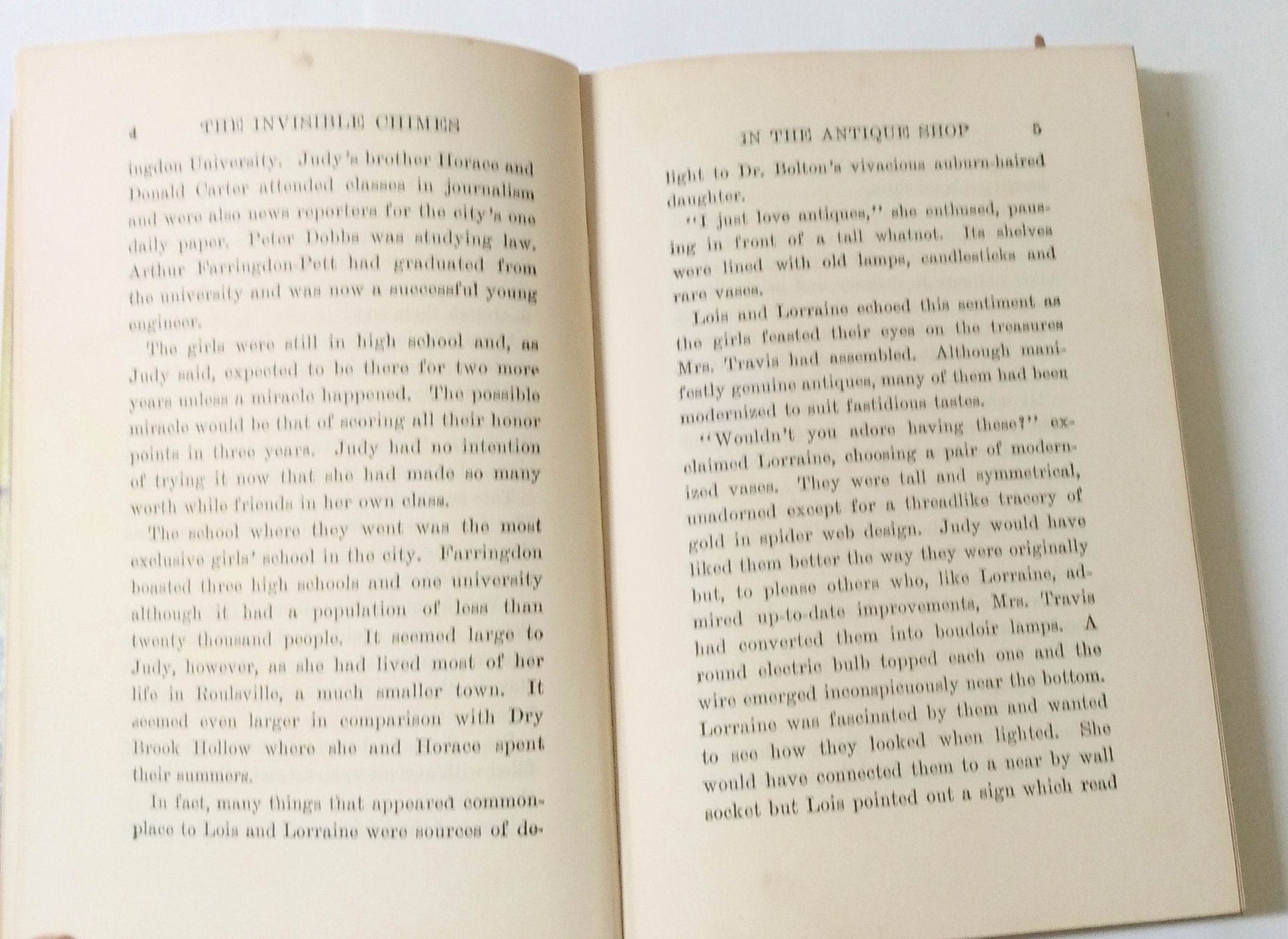 The Invisible Chimes Judy Bolton Mystery Margaret Sutton 1965 Printing - TulipStuff