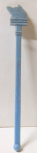 Load image into Gallery viewer, Italian Line Italia Navigazione Swizzle Stick Drink Stirrer 1950&#39;s Blue - TulipStuff
