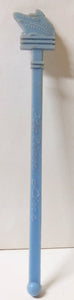 Italian Line Italia Navigazione Swizzle Stick Drink Stirrer 1950's Blue - TulipStuff