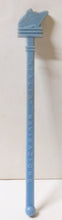 Load image into Gallery viewer, Italian Line Italia Navigazione Swizzle Stick Drink Stirrer 1950&#39;s Blue - TulipStuff
