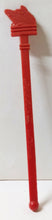 Load image into Gallery viewer, Italian Line Italia Navigazione Swizzle Stick Drink Stirrer 1950&#39;s Red - TulipStuff
