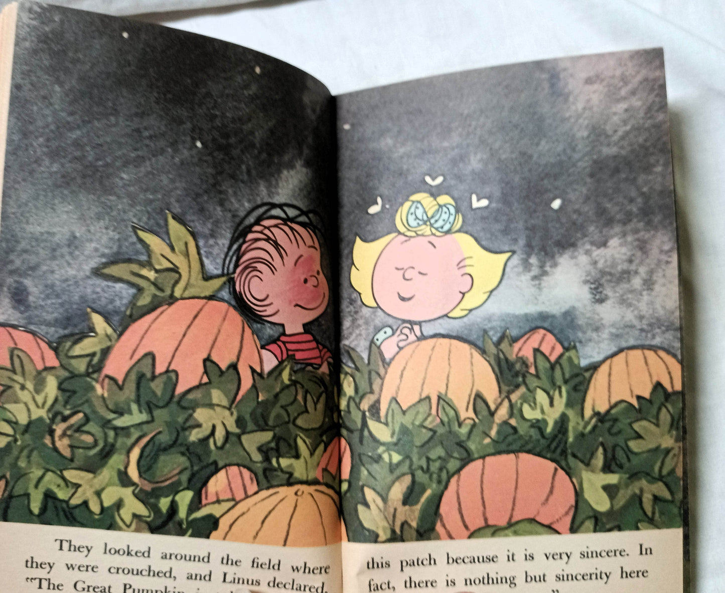 It's The Great Pumpkin Charlie Brown Peanuts First Printing 1968 - TulipStuff