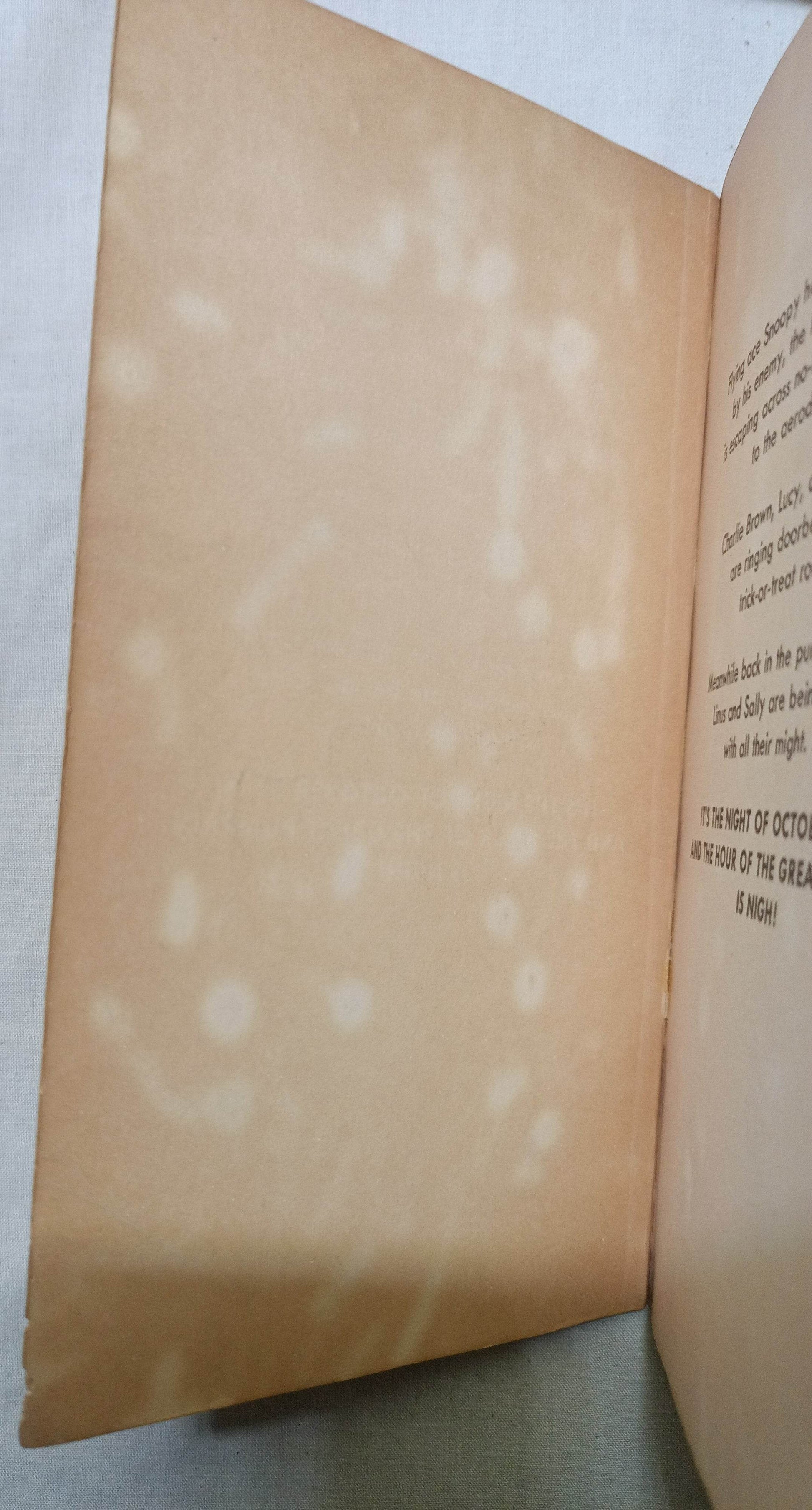 It's The Great Pumpkin Charlie Brown Peanuts First Printing 1968 - TulipStuff